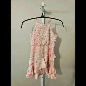 Charming Floral Print Summer Dress